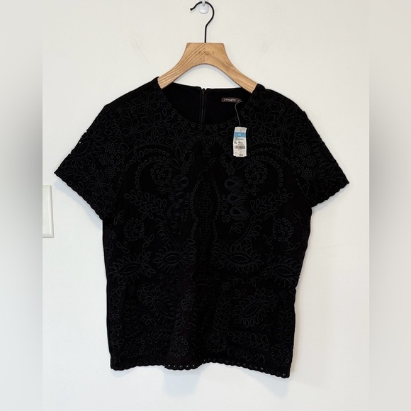 J. McLaughlin lace top NWT , sz : XL - Picture 1 of 7